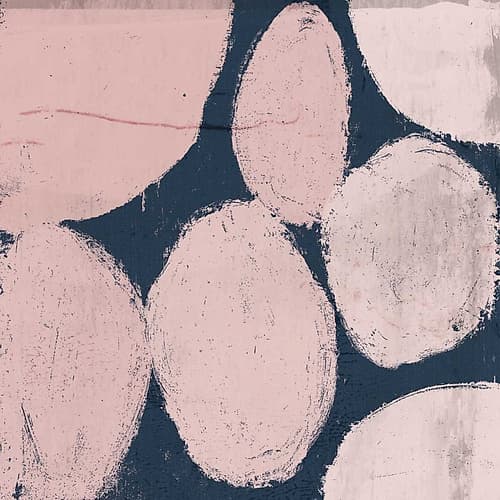Raw Sienna XII Pink Art Print