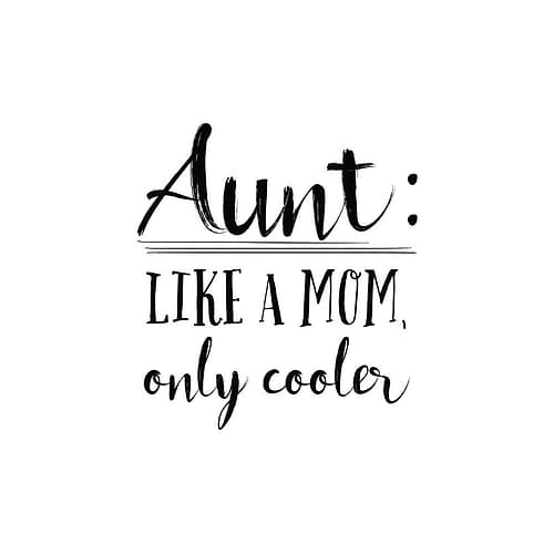 Aunt Inspiration I Art Print by Wild Apple Portfolio