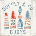 Floursack Nautical XV Art Print