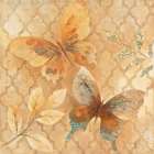 Gilded Butterfly I Art Print