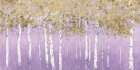 Shimmering Forest Lavender Crop Art Print