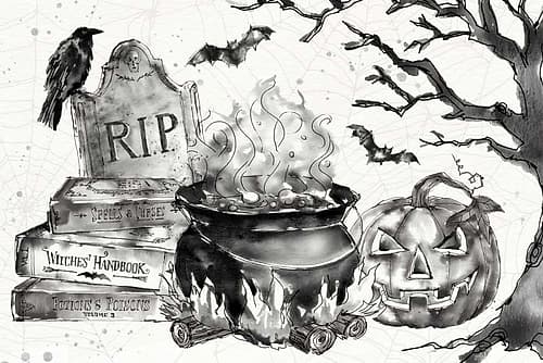 Phantoms of the Night I Art Print
