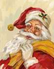 Santa Art Print