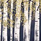 Fresh Forest Indigo III Art Print