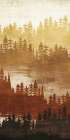 Mountainscape Spice Panel II Art Print