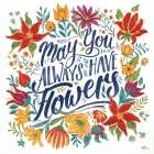 Happy Thoughts IV White Art Print