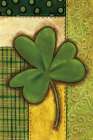 Patchwork Clover Art Print