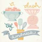 A Dash of Kindness Pastel Art Print