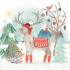 Reindeer Jubilee II Art Print