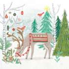 Reindeer Jubilee III Art Print