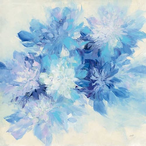 Burst of Blue Art Print