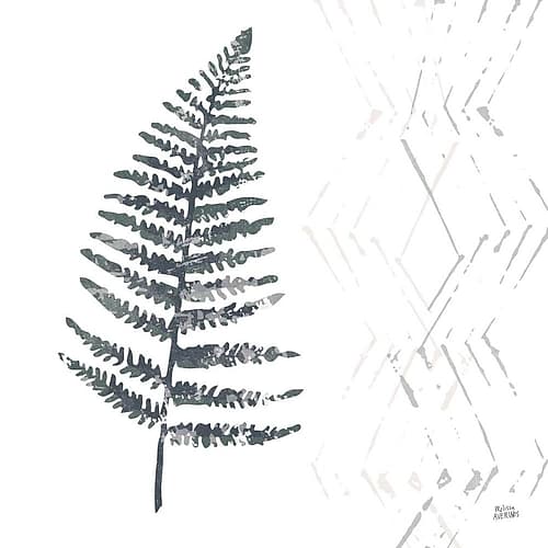 Nordic Fern I Fashion Print