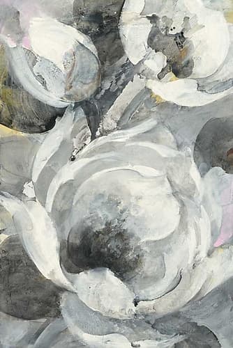 White Delight I Art Print
