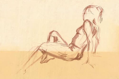 Figure Study VII Figurative Print