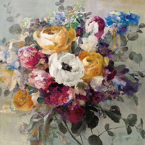 Fall Bouquet Neutral Art Print