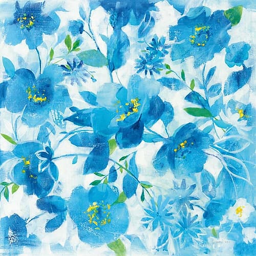 Scattered Floral Art Print