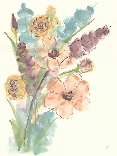 Earthy Bouquet II Art Print