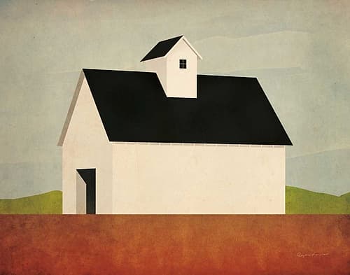 Fall Barn Art Print by Ryan Fowler