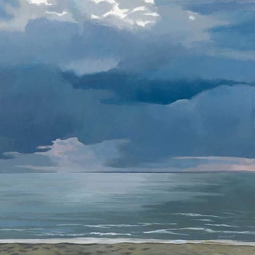 Afternoon Storm Coastal Print