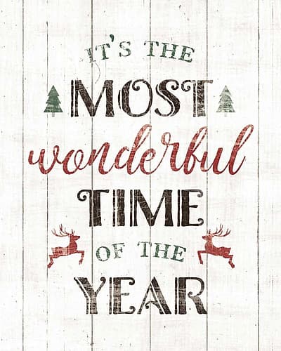 Wonderful Time Inspirational Print