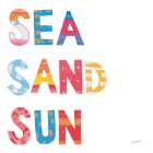Sea Sand Sun IV Art Print