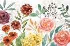 Flower Fest I Art Print