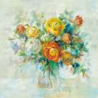 Blooming Splendor I Art Print