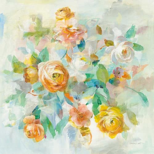Blooming Splendor V Art Print