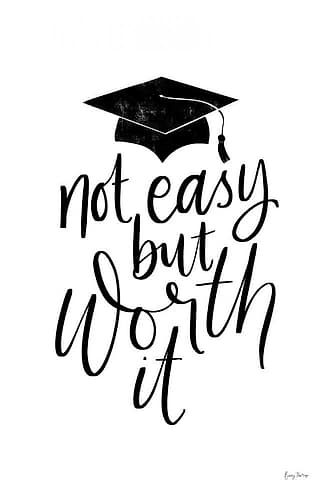 Graduation I Inspirational Print