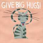 Happy Cats Big Hugs Art Print