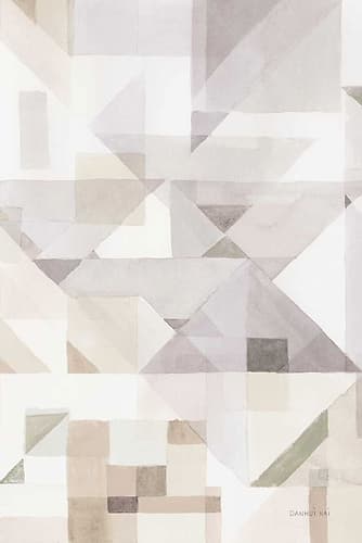 Try Angles III Neutral Sage Art Print