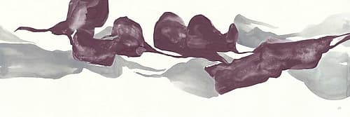Plum and Gray IV Art Print