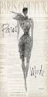 Fashion Sketchbook I Panel Art Deco Print