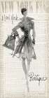 Fashion Sketchbook III Panel Art Deco Print