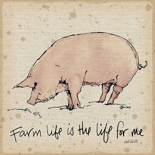 Farm Life II v2 Art Print