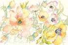 Pastel Garden II Art Print
