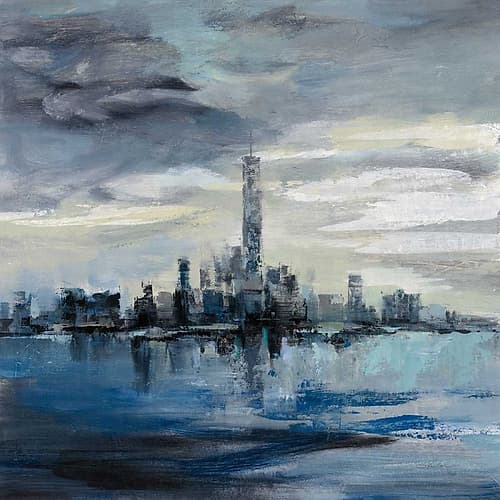 Manhattan Winter Art Print