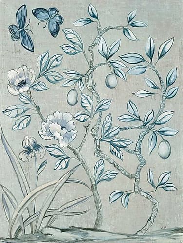Shimmering Garden I Art Print