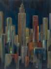 New York Nights II Modern Print