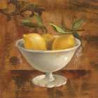 Lemons in Old Bowl Art Print