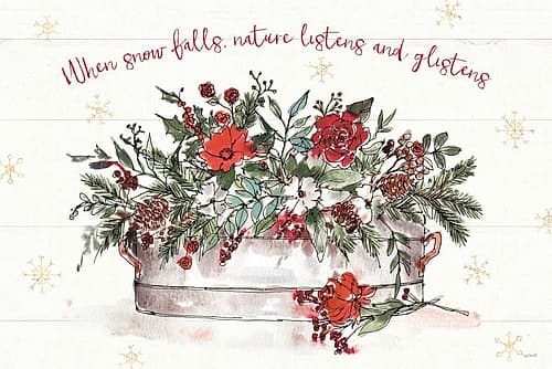 Lighthearted Holiday I Art Print