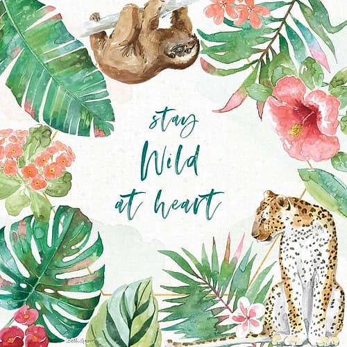From the Jungle III Art Print