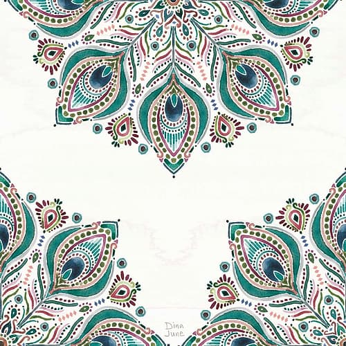 Bohemian Vibes Pattern VIIA Patterns Print