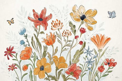 Spiced Petals I Art Print