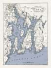 Narragansett Bay Map II Art Print
