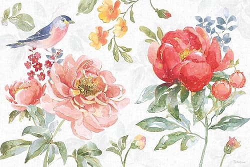Floral Focus I Art Print