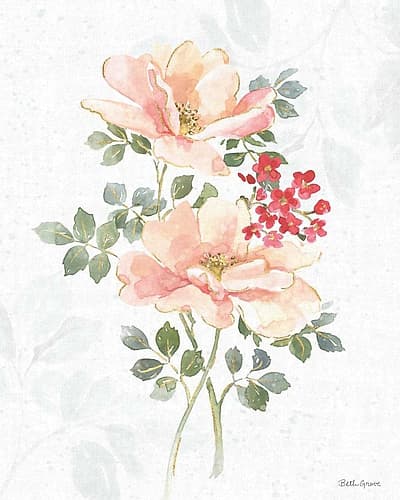Floral Focus VIII Art Print