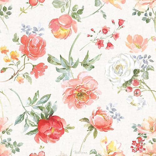 Floral Focus Pattern IA Art Print