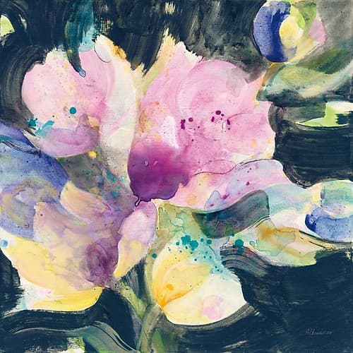 Tulip Splash Art Print