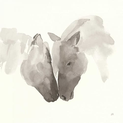 Nuzzling III Art Print